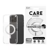 PanzerGlass CARE™ by ® Capa Transparente c. Kickstand prateado & MagSafe iPhone 16 Pro Max