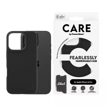 PanzerGlass CARE™ by ® Capa Preta iPhone 16 Pro