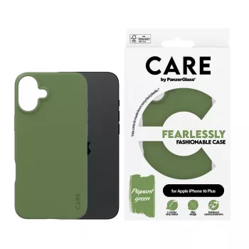 Capa PanzerGlass CARE by ® capa fashion Verde iPhone 16 Plus