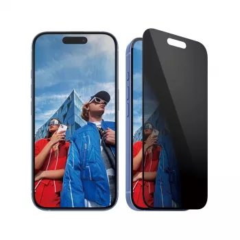 Proteção de ecrã de privacidade PanzerGlass® iPhone 16 | 15 | Ultra-Wide Fit com EasyAligner