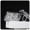 PanzerGlass CARE™ by ® Capa Transparente com Kickstand prateado & MagSafe iPhone 16 Pro
