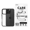 PanzerGlass CARE™ by ® Capa Urban Combat transparente com moldura preta para iPhone 16 Pro