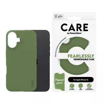 Capa PanzerGlass CARE™ by ® verde iPhone 16