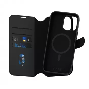 Capa com carteira PanzerGlass CARE™ by ® Tango 2-em-1 com MagSafe iPhone 16 Pro Max