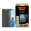 Película protetora de ecrã de privacidade PanzerGlass ® iPhone 16 Pro | Ultra-Wide Fit com EasyAligner