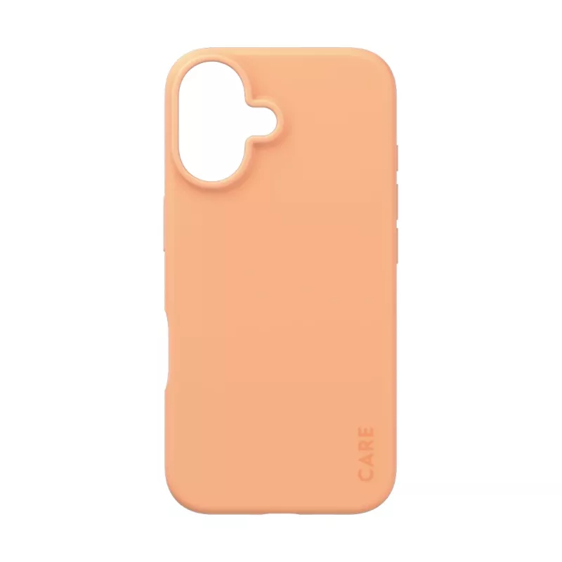 Capa PanzerGlass CARE by capa fashion Peachy iPhone 16 transparente