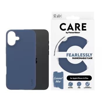 Capa PanzerGlass CARE by capa fashion azul iPhone 16 Plus