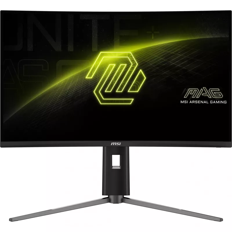 Monitor de computador MSI MAG 27CQ6PF 68,6 cm (27 polegadas) 2560 x 1440 píxeis Wide Quad HD LCD preto