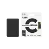 Capa PanzerGlass CARE by porta-cartões fashion preto iPhone transparente