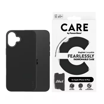 Capa PanzerGlass CARE™ by ® Preta c. MagSafe iPhone 16 Plus, Capa, Apple, Apple - iPhone 16 Plus, Preto