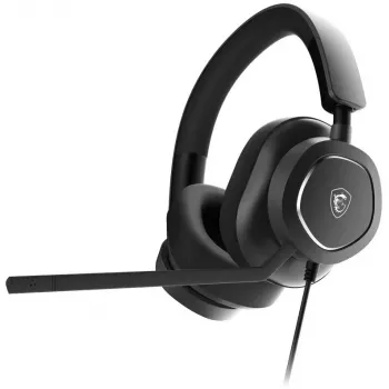 Headset MSI Maestro 300 Headset de gaming com fios com arco de cabeça USB Type-C / USB Type-A Preto