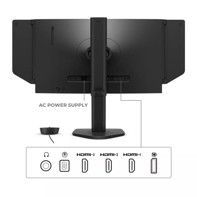 Monitor de computador ZOWIE XL2566X+ 62,2 cm (24,5 polegadas) 1920 x 1080 píxeis Full HD Preto