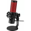 HyperX QuadCast 2 - Microfone USB (preto), microfone para podcast, -7,5 dB, 20 – 20000 Hz, 0,05 %, 32 Ω, 24 Bit