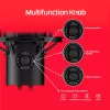 HyperX QuadCast 2 - Microfone USB (preto), microfone para podcast, -7,5 dB, 20 – 20000 Hz, 0,05 %, 32 Ω, 24 Bit