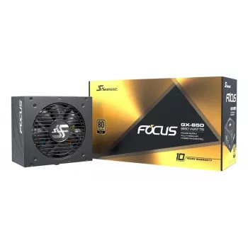 Fonte de alimentação SEASONIC Focus Gx 850 W 20+4 Pin ATX ATX preto