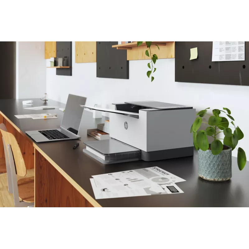 Impressora HP LaserJet M209d, laser, 600 x 600 DPI, A4, 29 ppm, impressão frente e verso, preto, branco
