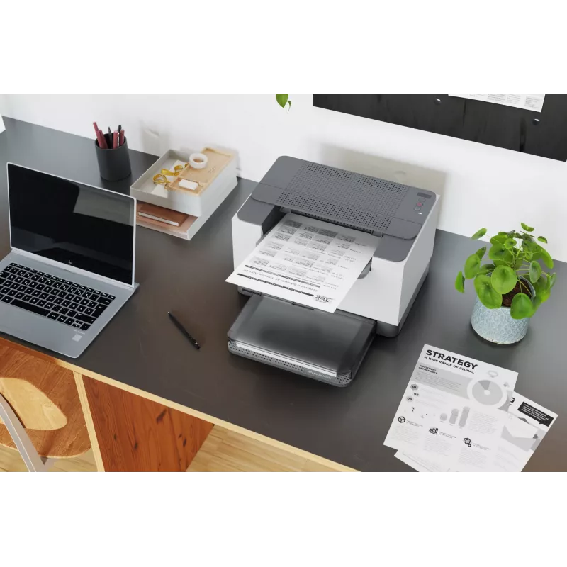 Impressora HP LaserJet M209d, laser, 600 x 600 DPI, A4, 29 ppm, impressão frente e verso, preto, branco