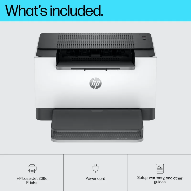 Impressora HP LaserJet M209d, laser, 600 x 600 DPI, A4, 29 ppm, impressão frente e verso, preto, branco