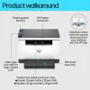 Impressora multifunções HP LaserJet MFP M234d — laser mono, 29 ppm, frente e verso, Ethernet, A4