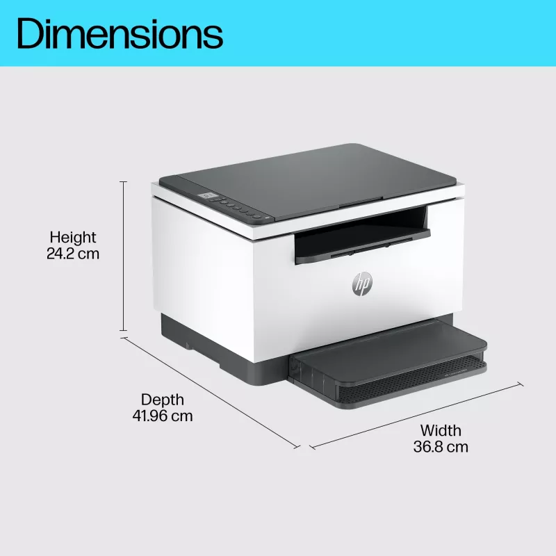 Impressora multifunções HP LaserJet MFP M234d — laser mono, 29 ppm, frente e verso, Ethernet, A4