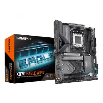 Motherboard GIGABYTE X870 EAGLE WIFI7 ATX, Chipset AMD X870, Socket AM5, DDR5, 4x DIMM, Wi-Fi 7, LAN 2,5Gb