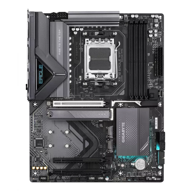 Motherboard GIGABYTE X870 EAGLE WIFI7 ATX, Chipset AMD X870, Socket AM5, DDR5, 4x DIMM, Wi-Fi 7, LAN 2,5Gb