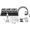 Refrigeração líquida tudo-em-um para processador be quiet LIGHT LOOP 360mm Black 12 cm 1 unid.