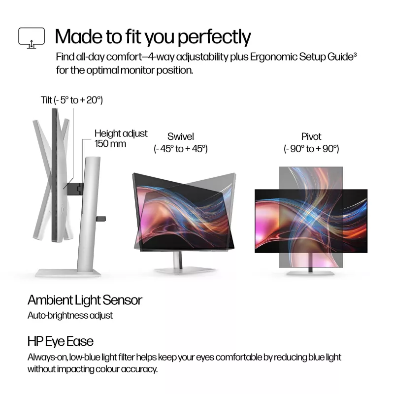 Monitor HP Series 7 Pro 27 polegadas QHD Thunderbolt 4 - 727pu