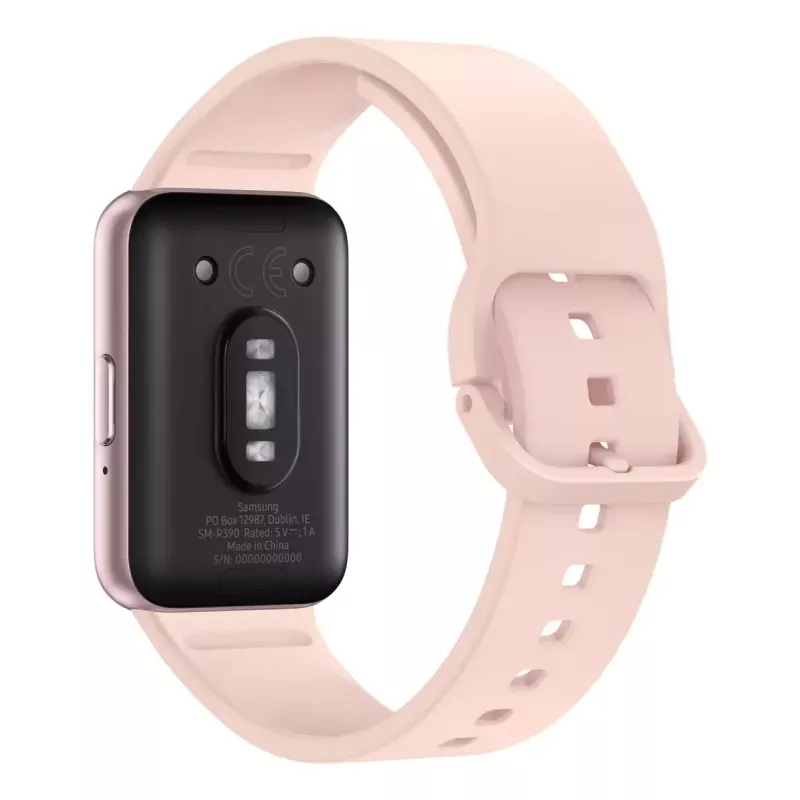 Smartwatch Samsung Galaxy Fit3 4,06 cm (1,6 polegadas) AMOLED 40 mm Digital 256 x 402 píxeis Ecrã tátil Rosé gold