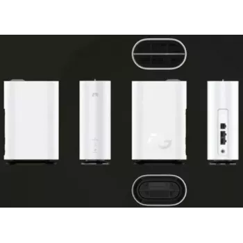 Router de mesa ZTE G5C Dual Band Wi-Fi 802.11ac (Wi-Fi 6 AX1800, NanoSIM, 2×Gigabit LAN, USB-A)