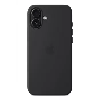 APPLE iPhone 16 Plus - Capa de silicone com MagSafe - Preto