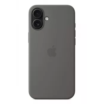 APPLE Capa de silicone Apple com MagSafe iPhone 16 Plus Stone Cinzento