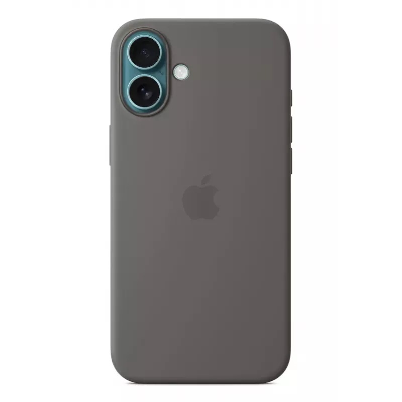 APPLE Capa de silicone Apple com MagSafe iPhone 16 Plus Stone Cinzento