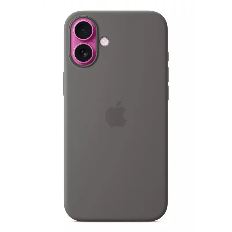 APPLE Capa de silicone Apple com MagSafe iPhone 16 Plus Stone Cinzento
