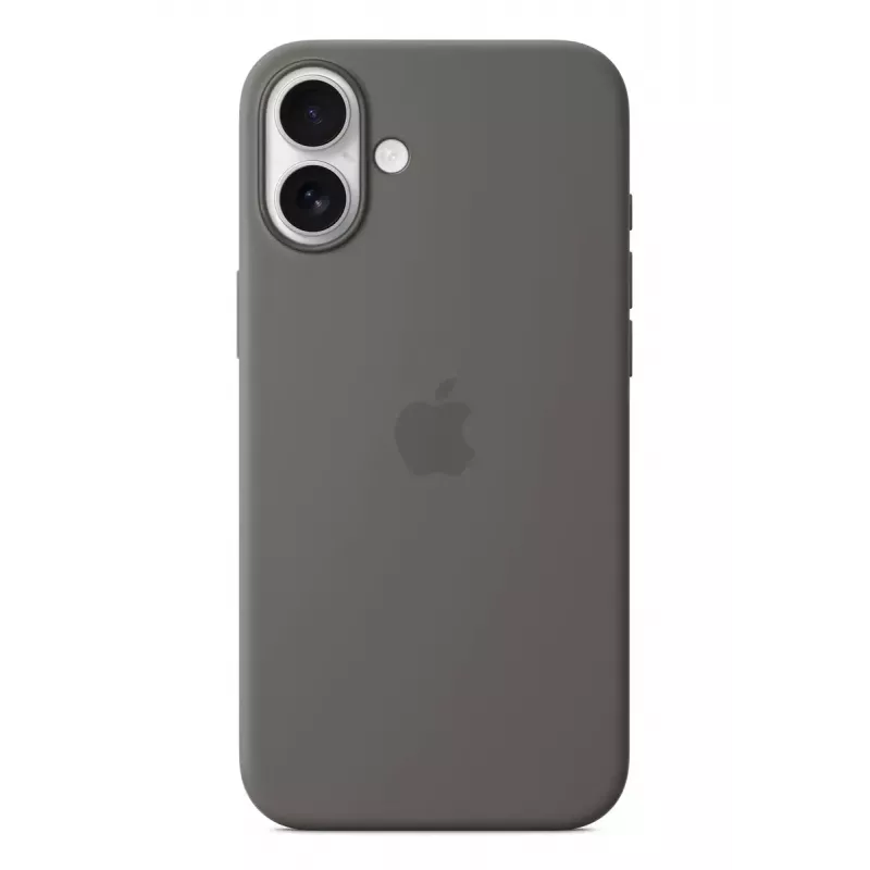 APPLE Capa de silicone Apple com MagSafe iPhone 16 Plus Stone Cinzento