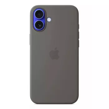 APPLE Capa de silicone Apple com MagSafe iPhone 16 Plus Stone Cinzento
