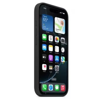 APPLE Capa de silicone Apple com MagSafe iPhone 16 Pro Preto