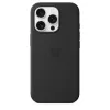 APPLE Capa de silicone Apple com MagSafe iPhone 16 Pro Preto