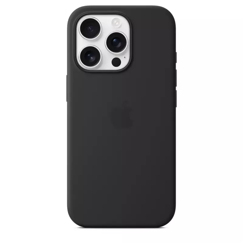 APPLE Capa de silicone Apple com MagSafe iPhone 16 Pro Preto