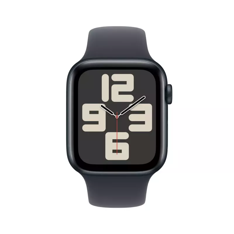 Smartwatch Apple Watch SE GPS 44mm caixa de alumínio Midnight preta