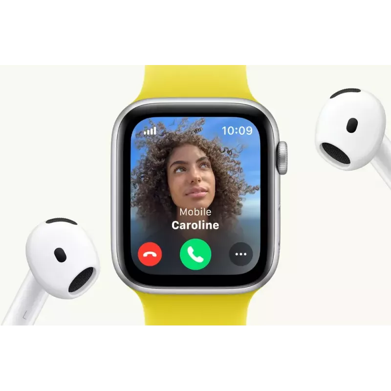 Smartwatch Apple Watch SE GPS 44mm caixa de alumínio Midnight preta