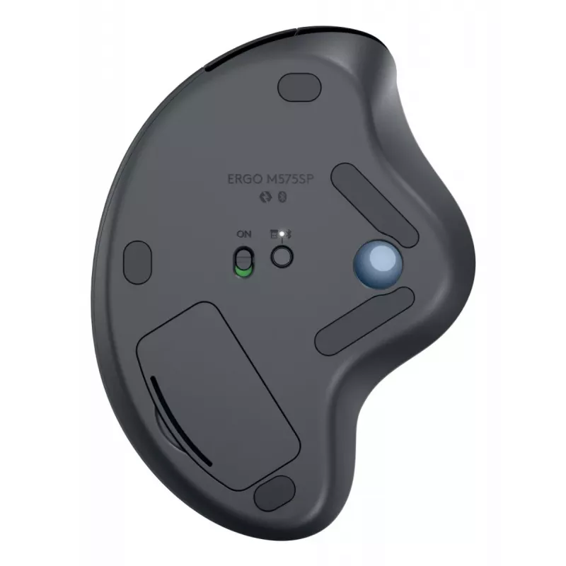 LOGITECH Ergo M575s trackball sem fios - Graphite + bola azul