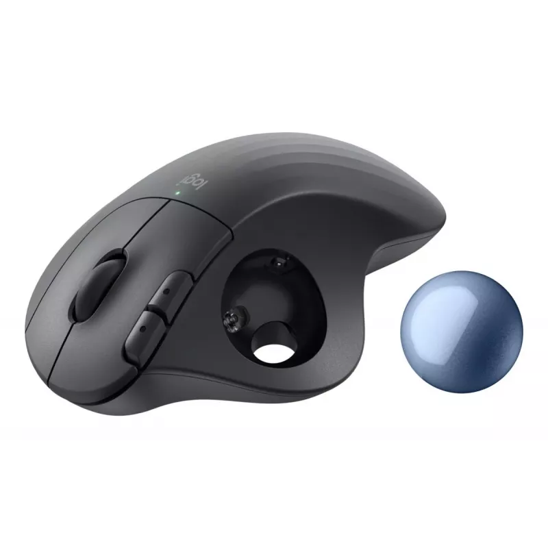 LOGITECH Ergo M575s trackball sem fios - Graphite + bola azul