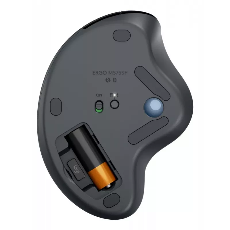 LOGITECH Ergo M575s trackball sem fios - Graphite + bola azul