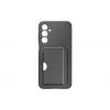 Samsung EF-OA166TBEGWW capa com compartimento para cartões para Galaxy A16 / A16 5G, de TPU, preta