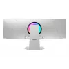 Samsung G95SD monitor de computador 124,5 cm (49 polegadas) 5120 x 1440 píxeis Dual QHD OLED prateado