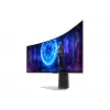Samsung G95SD monitor de computador 124,5 cm (49 polegadas) 5120 x 1440 píxeis Dual QHD OLED prateado