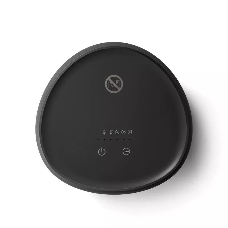 Aquecedor elétrico com ventoinha Philips CX2120/01 1500 W interior preto
