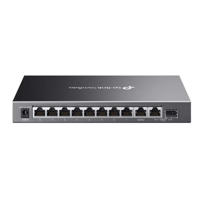 Switch gerido TP-Link Omada ES210GMP 10 portas Gigabit Ethernet PoE