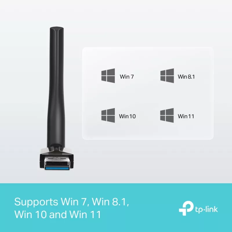 Placa de rede/adaptador TP-Link UB500 Plus Bluetooth